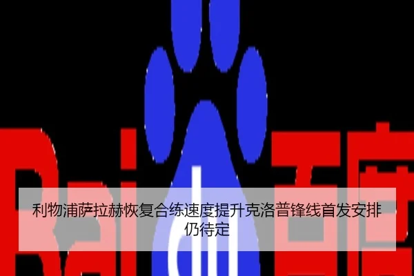 利物浦萨拉赫恢复合练速度提升克洛普锋线首发安排仍待定