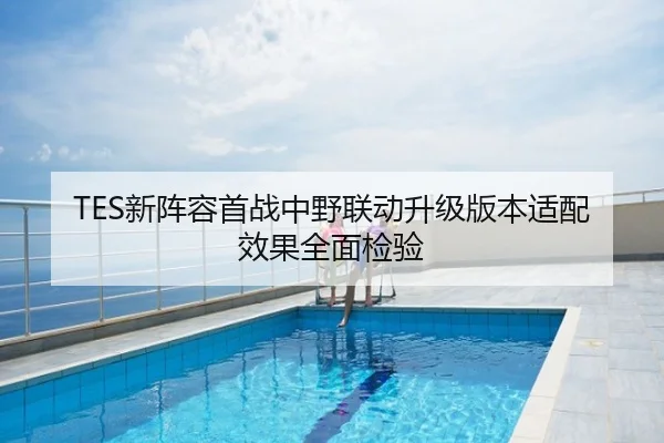 TES新阵容首战中野联动升级版本适配效果全面检验